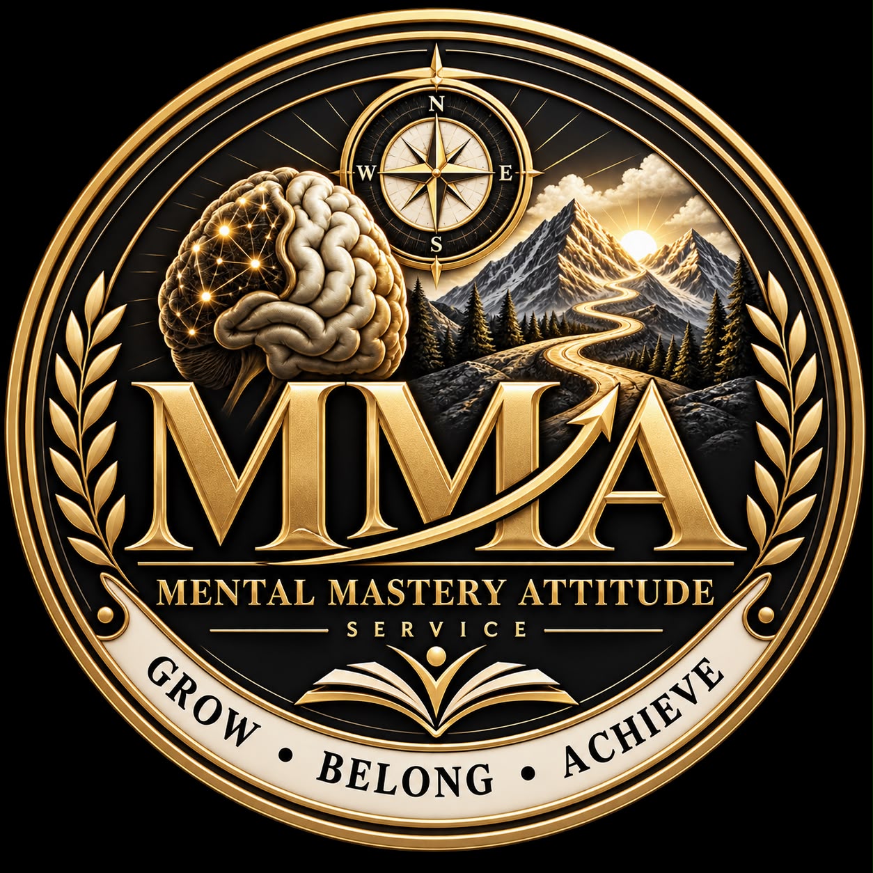MMA Mental Mastery Attitude Service logo